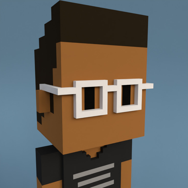 Meebit #5384 — Portrait