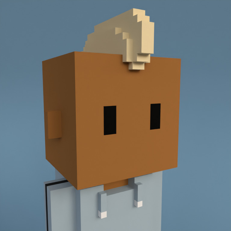 Meebit #5385 — Portrait