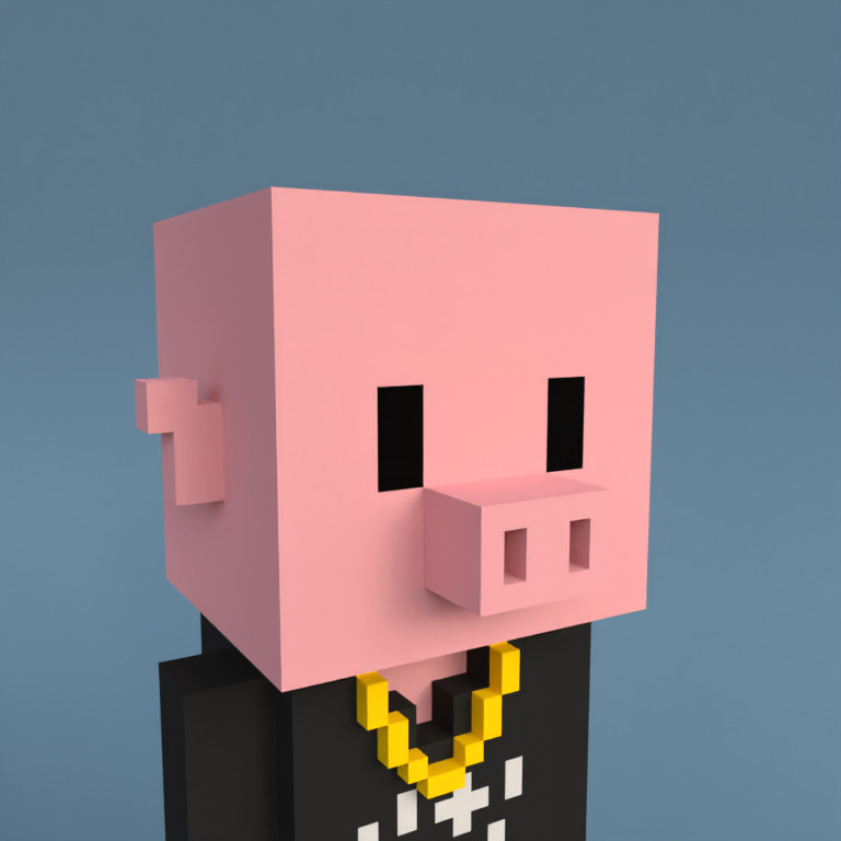 Meebit #5390 — Portrait