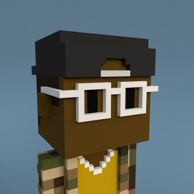 Meebit #5393 — Portrait