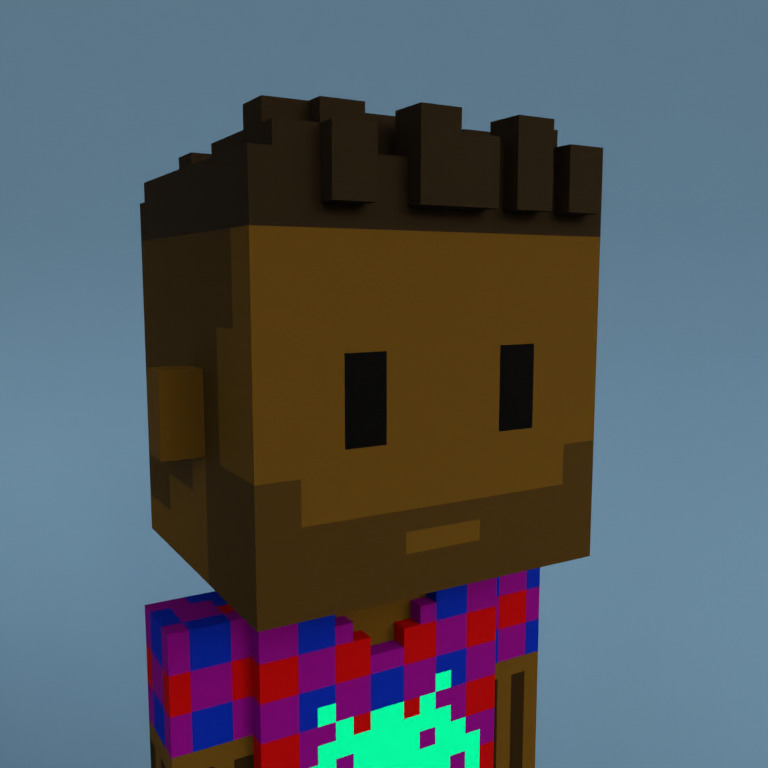Meebit #5396 — Portrait