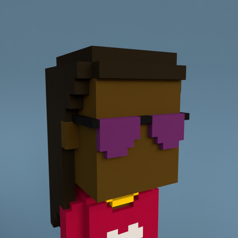 Meebit #5411 — Portrait