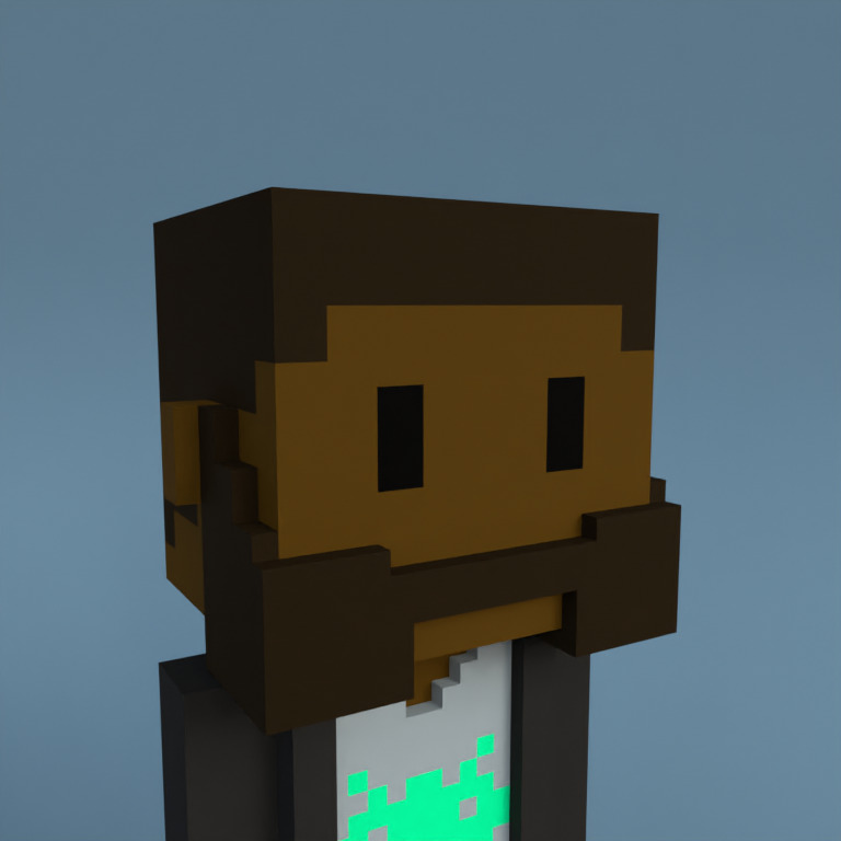 Meebit #5412 — Portrait