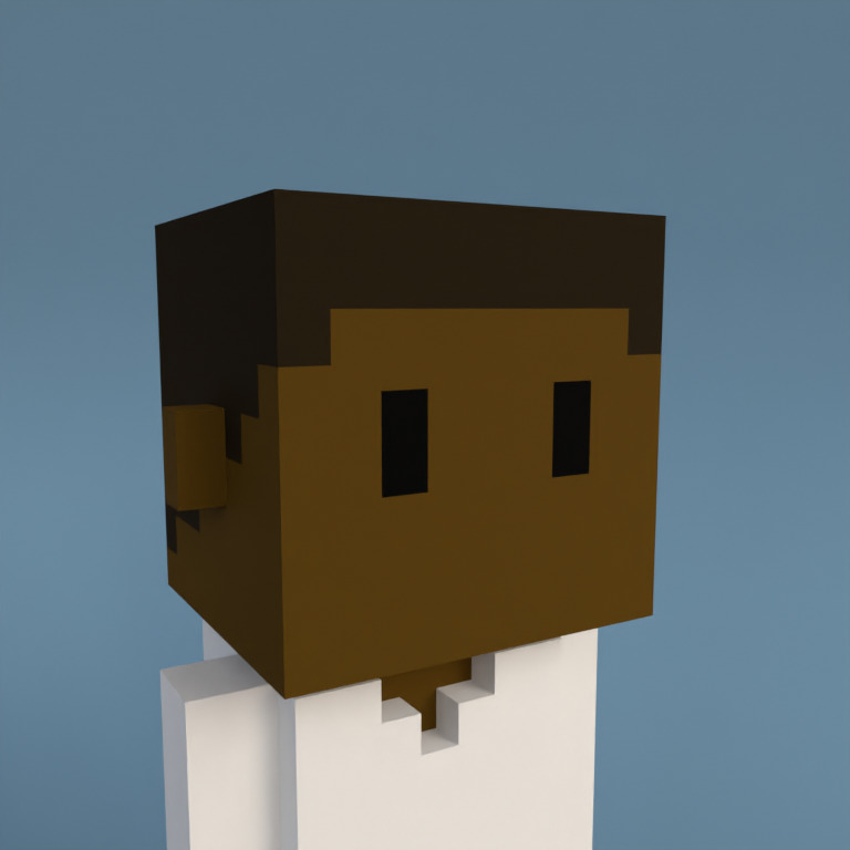 Meebit #5416 — Portrait