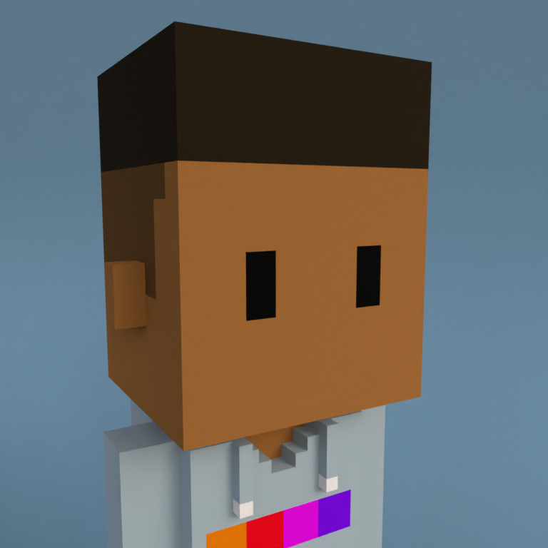 Meebit #5417 — Portrait