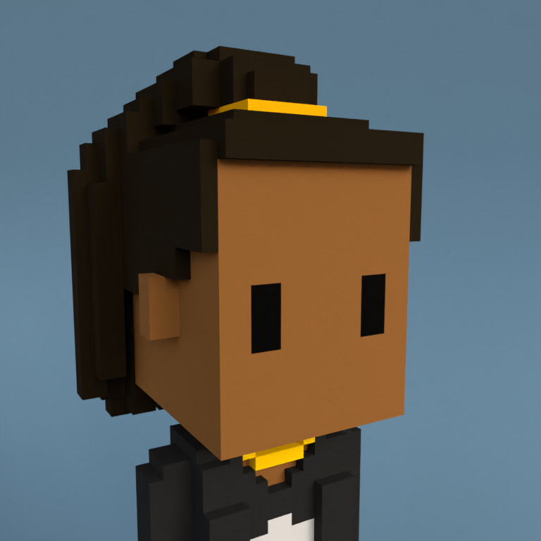 Meebit #5420 — Portrait