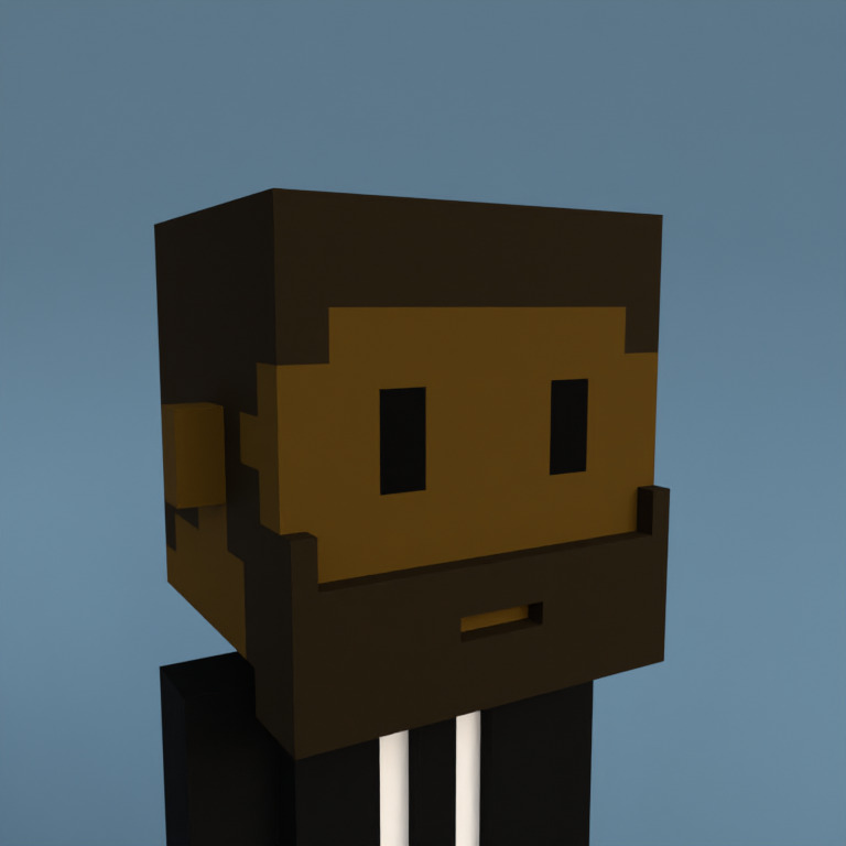 Meebit #5421 — Portrait
