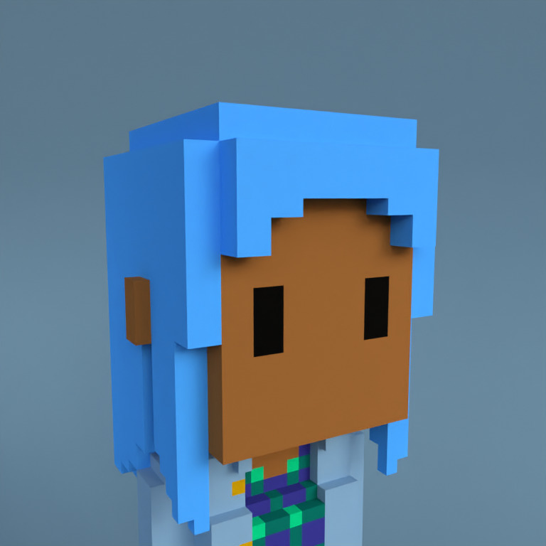 Meebit #5422 — Portrait