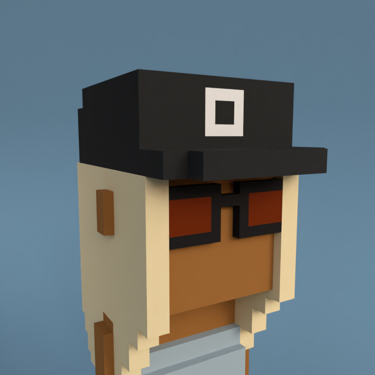 Meebit #5423 — Portrait