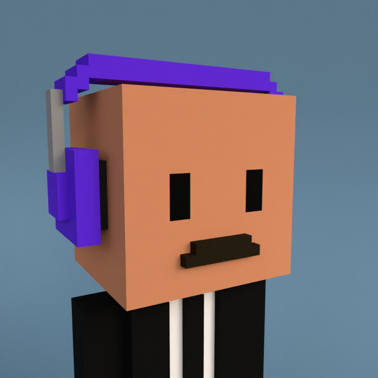 Meebit #5424 — Portrait