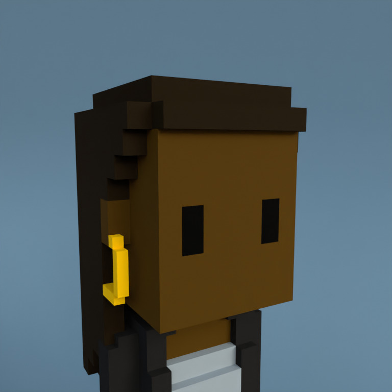 Meebit #5442 — Portrait