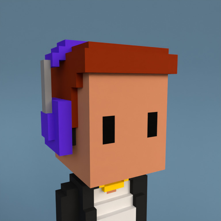Meebit #5443 — Portrait