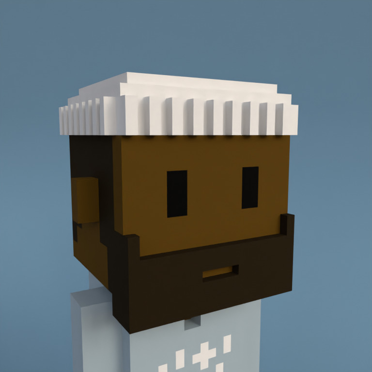 Meebit #5454 — Portrait