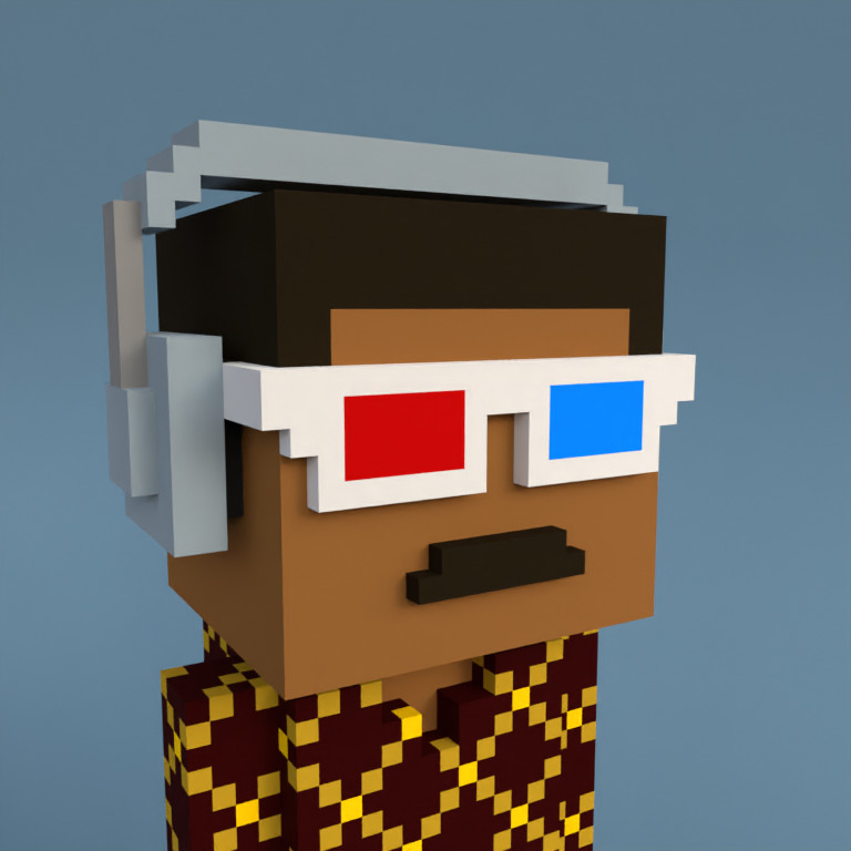Meebit #5456 — Portrait