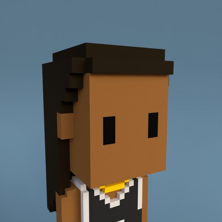Meebit #5463 — Portrait