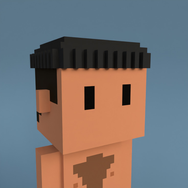 Meebit #5482 — Portrait