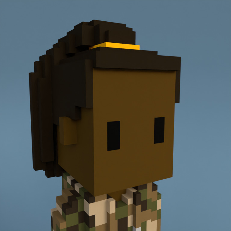 Meebit #5483 — Portrait