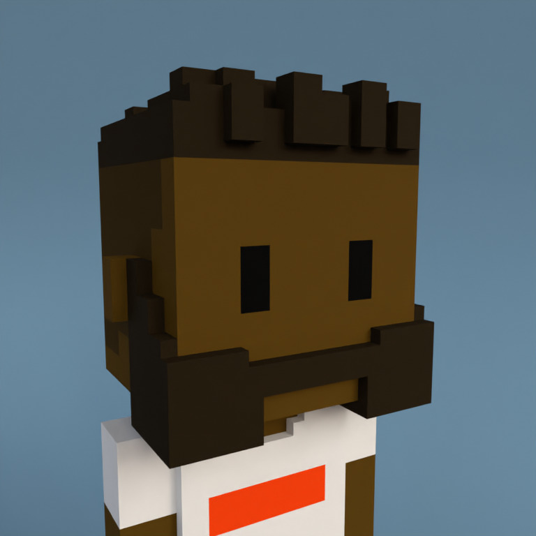 Meebit #5486 — Portrait