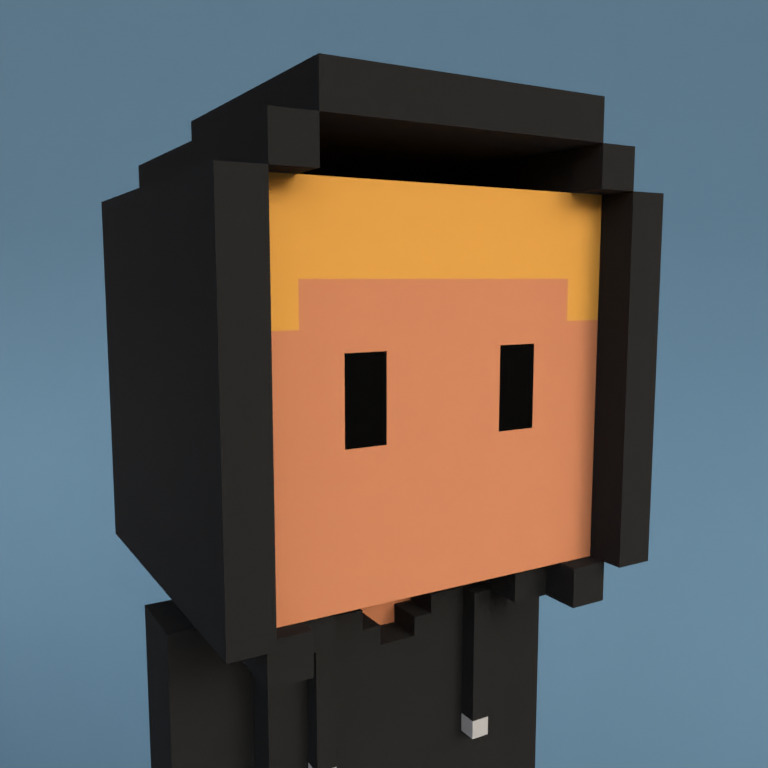 Meebit #5487 — Portrait