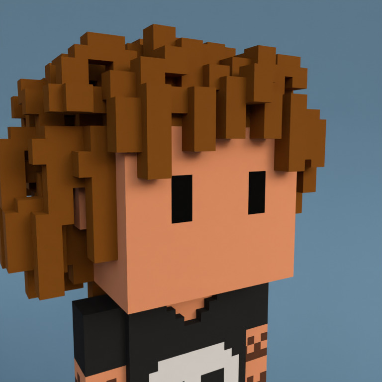Meebit #5489 — Portrait