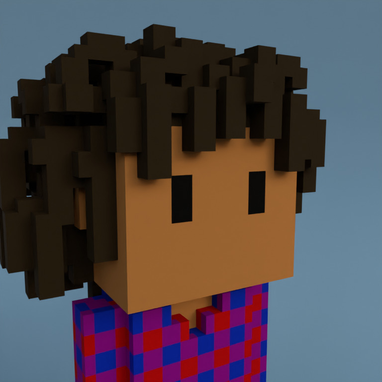 Meebit #5492 — Portrait