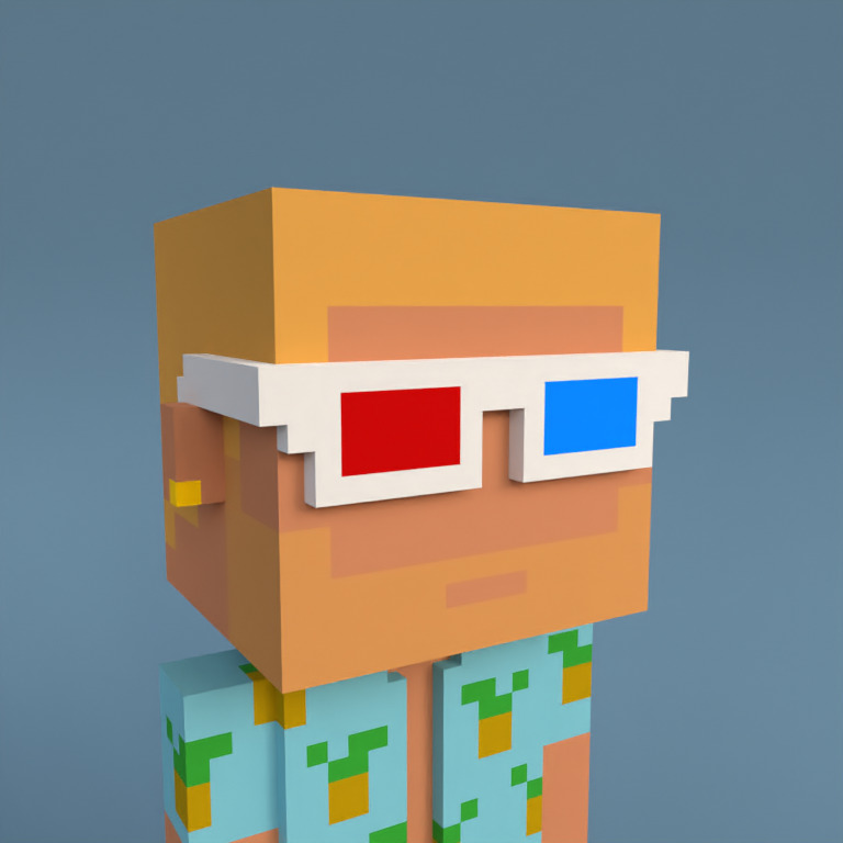 Meebit #5493 — Portrait
