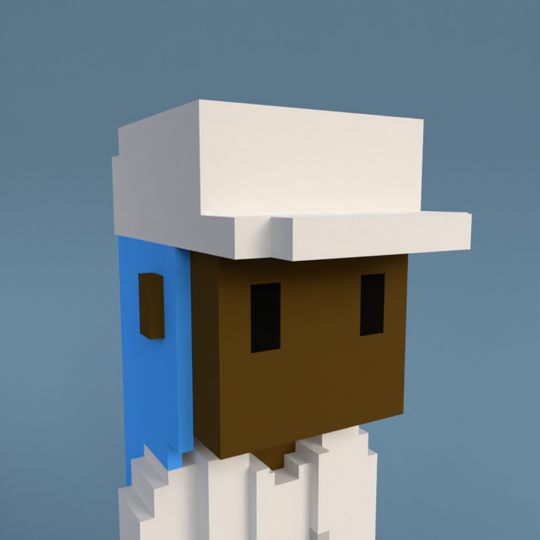 Meebit #5500 — Portrait