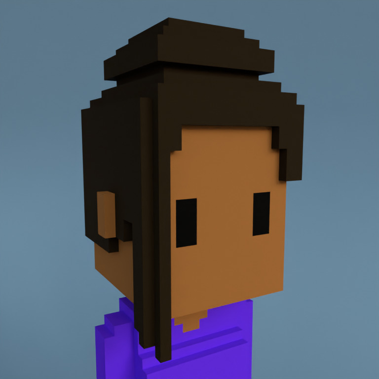 Meebit #5502 — Portrait