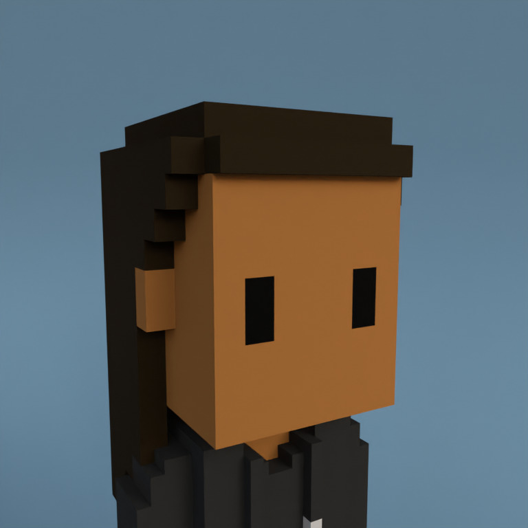 Meebit #5504 — Portrait