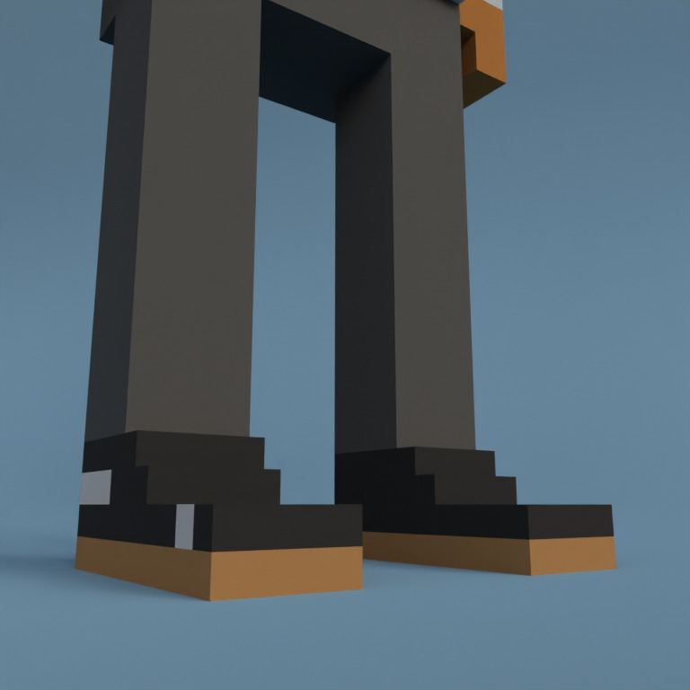 Meebit #5506 — Shoes