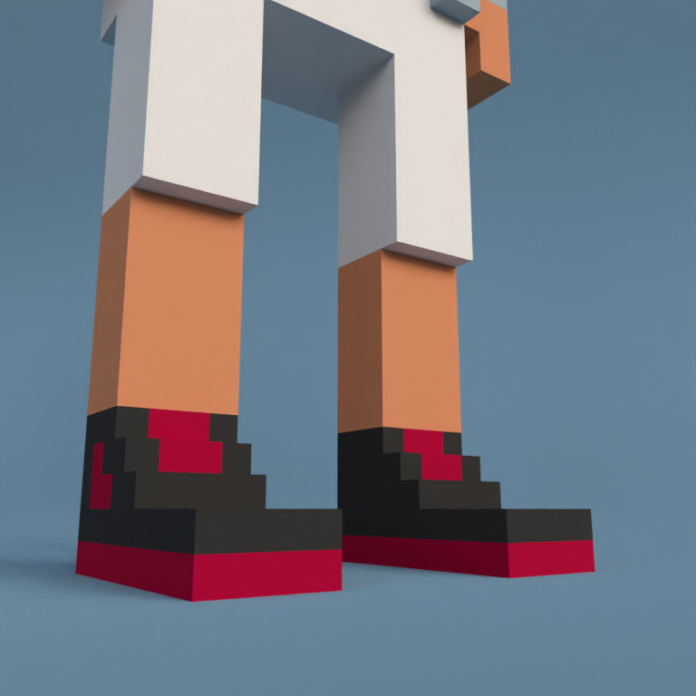 Meebit #5509 — Shoes