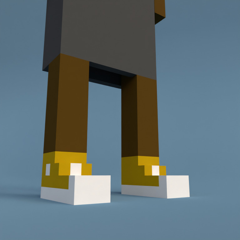Meebit #5513 — Shoes