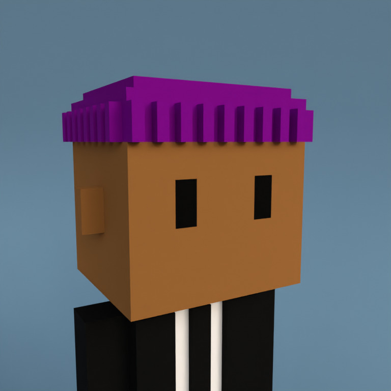 Meebit #5515 — Portrait