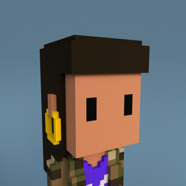 Meebit #5517 — Portrait