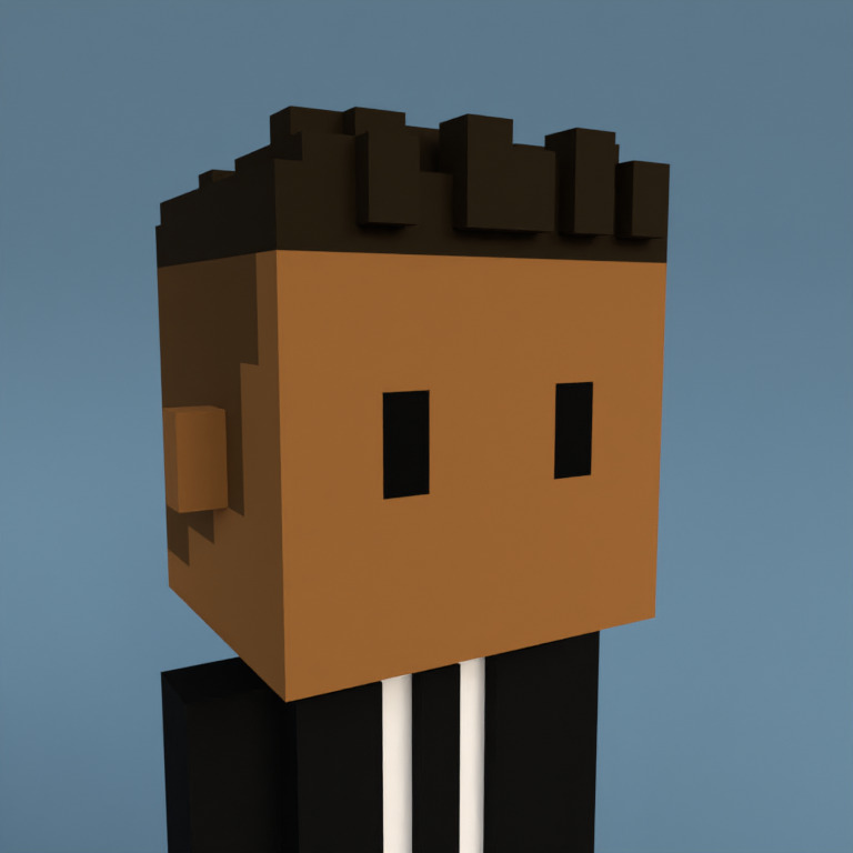 Meebit #5518 — Portrait