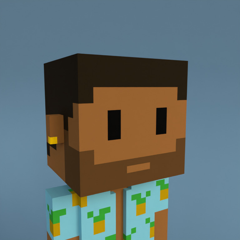 Meebit #5519 — Portrait