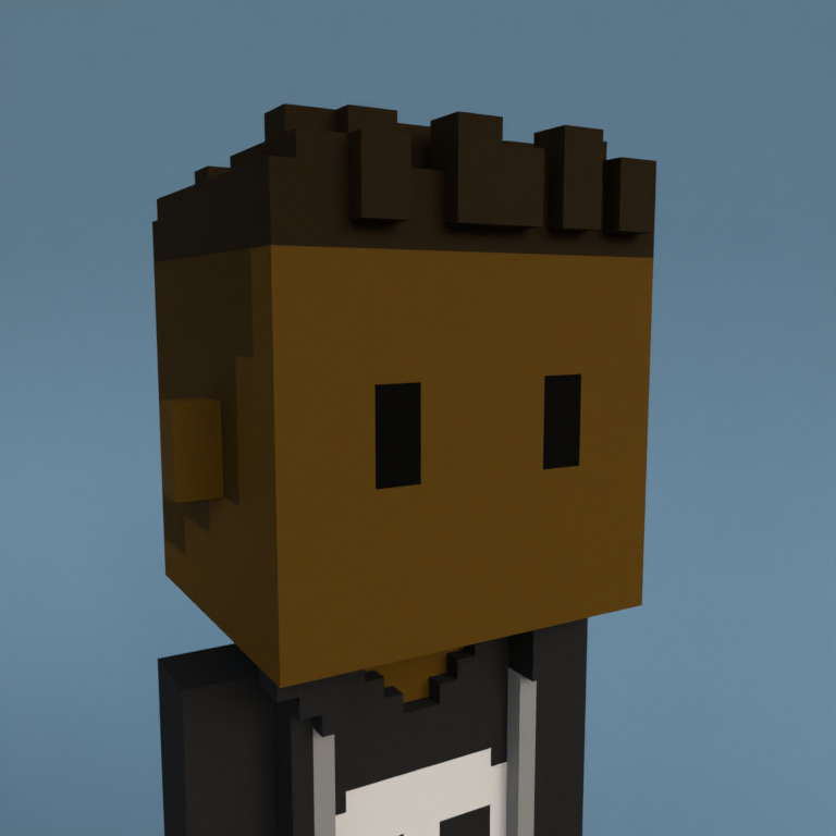 Meebit #5521 — Portrait