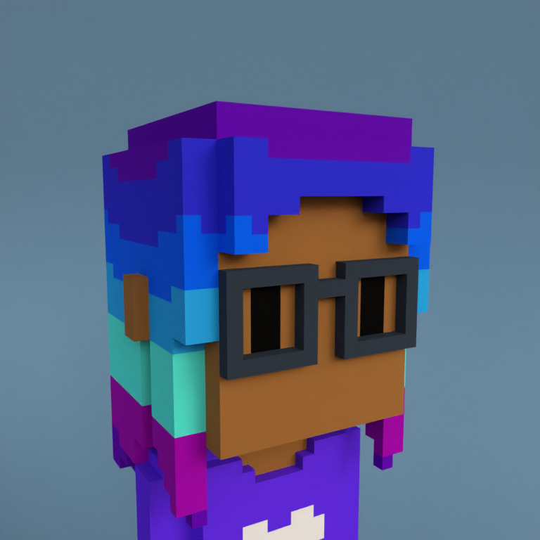 Meebit #5522 — Portrait