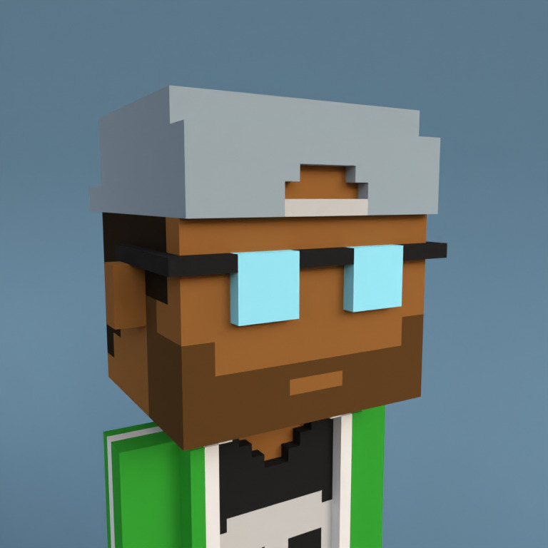 Meebit #5523 — Portrait
