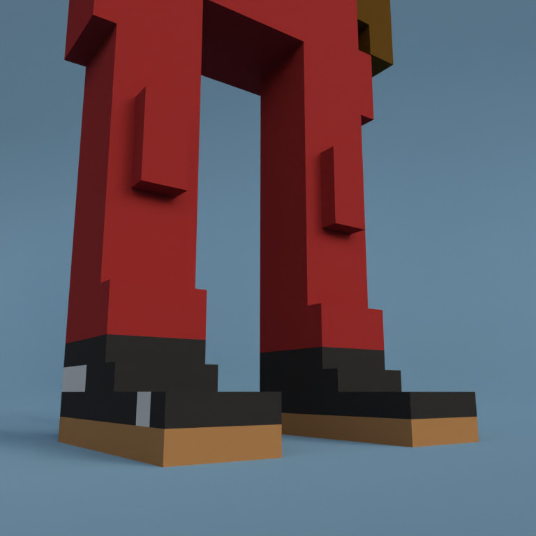 Meebit #5531 — Shoes