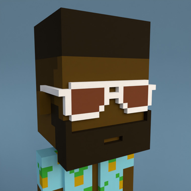 Meebit #5537 — Portrait