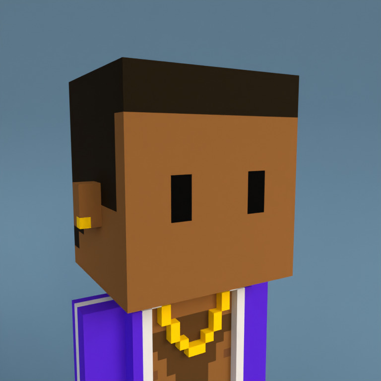 Meebit #5542 — Portrait