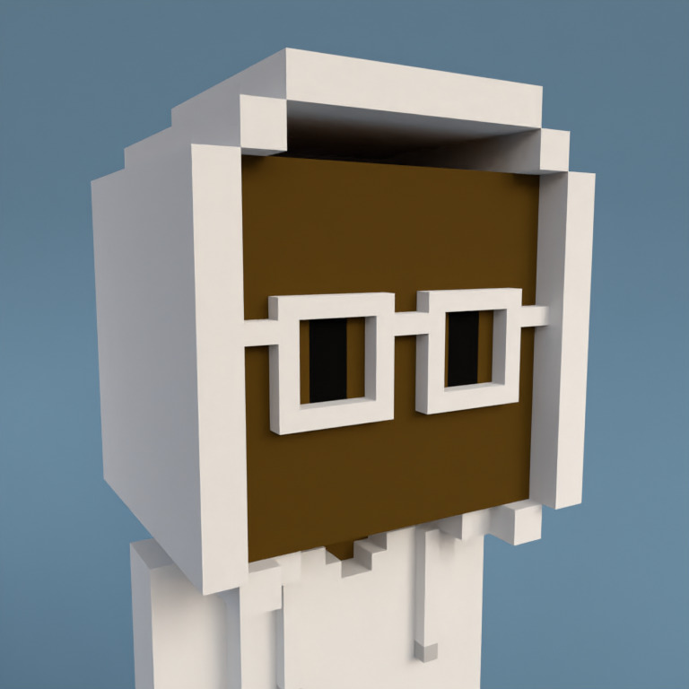 Meebit #5543 — Portrait