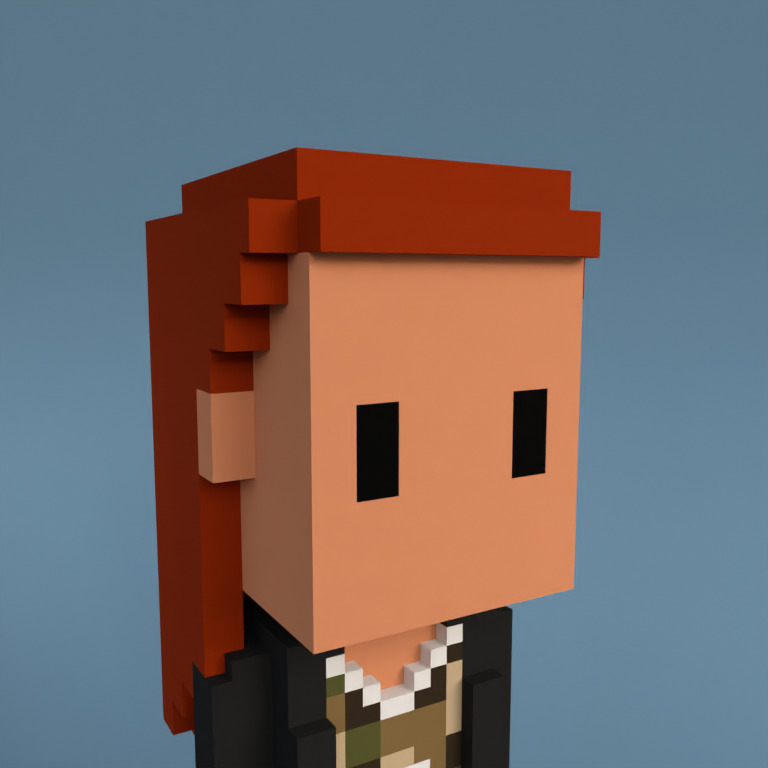 Meebit #5551 — Portrait