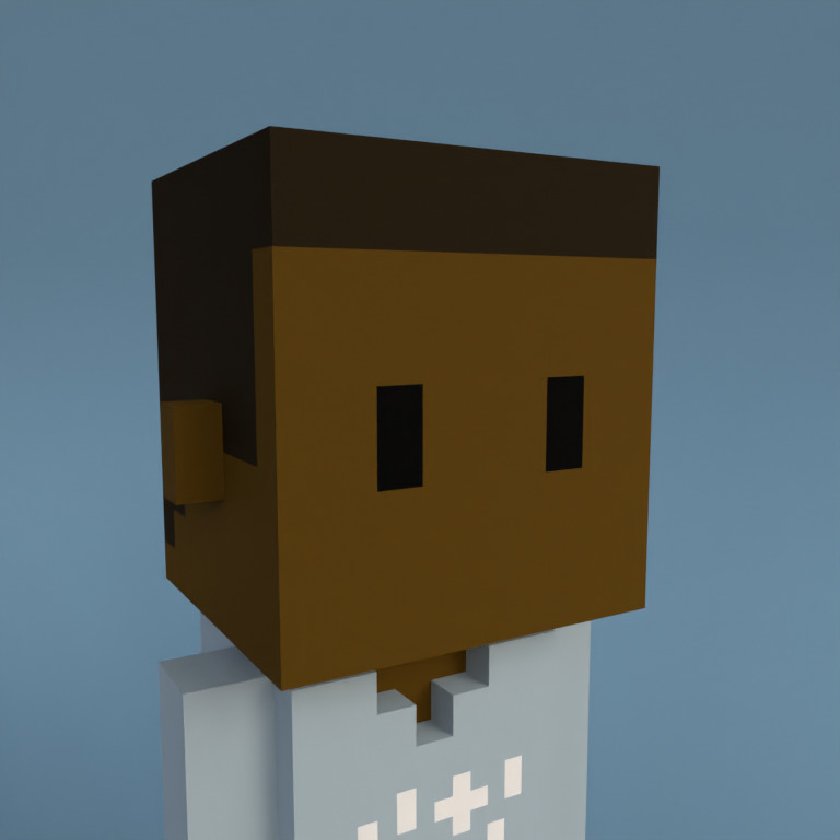 Meebit #5554 — Portrait