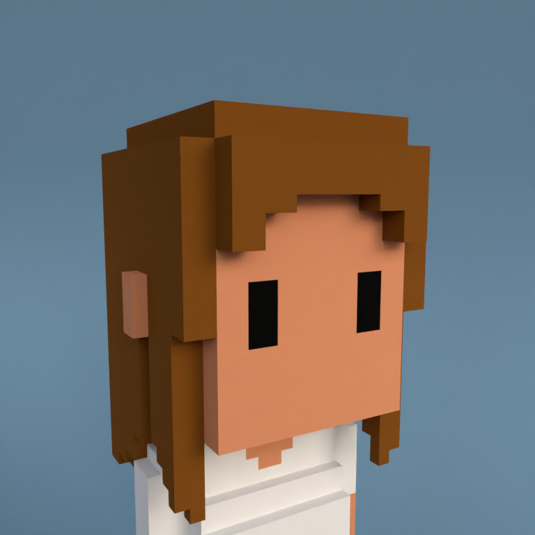Meebit #5555 — Portrait