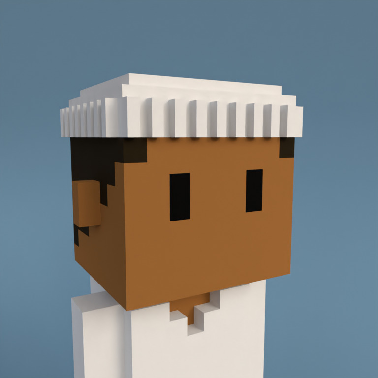 Meebit #5557 — Portrait