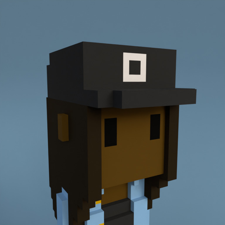 Meebit #5562 — Portrait