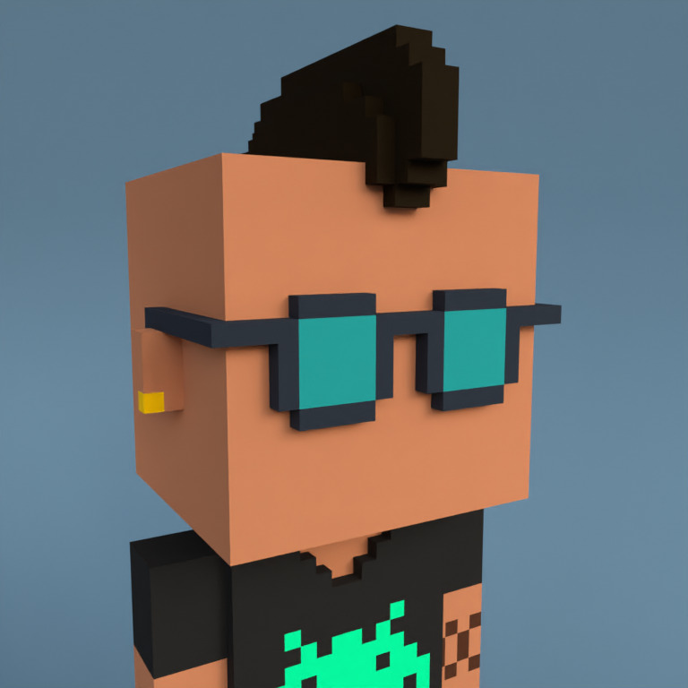 Meebit #5563 — Portrait