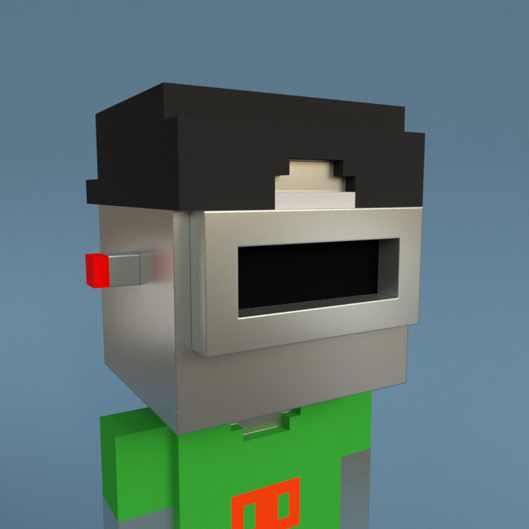 Meebit #5567 — Portrait